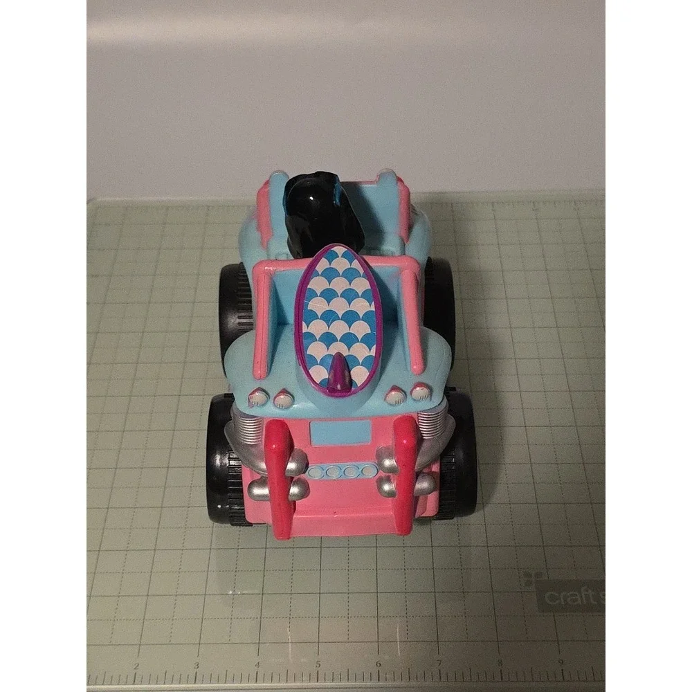 Race or‎ Chase Friction Go Go Surf Blue Pink Rolling Car 9